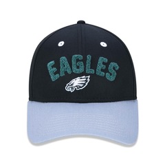 Boné Aba Curva New Era 9Forty NFL Philadelphia Eagles - Snapback - Adulto - Foto 2
