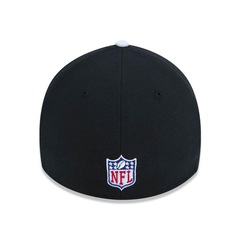Boné Aba Curva New Era 39Thirty NFL Oakland Raiders - Adulto - Foto 4