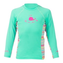Camiseta Manga Longa Mormaii Baby Dry Action - Infantil - Foto 1