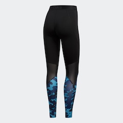 Calça Legging adidas Alphaskin Camouflage - Feminina - Foto 8