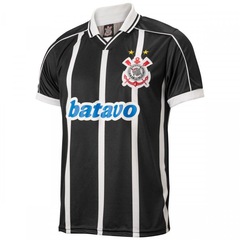 Camisa do Corinthians Retrô Gol Brasileiro 1999 Uniforme II - Masculina - Foto 1