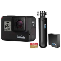 Câmera GoPro 7 Black Special Bundle + Cartão 32G + Bateria + Shorty - Foto 2