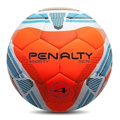 Bola de Futebol Society Penalty SE7E n4 IX com Costura - Infantil - Foto 1