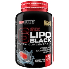 Termogênico Bodybuilders Lipo 6 Black - 120 Cápsulas - Foto 1