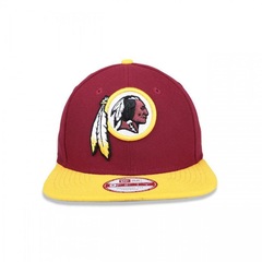 Boné Aba Reta New Era 950 Original Fit NFL Washington Redskins - Snapback - Adulto - Foto 2
