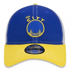 Boné Aba Curva New Era 9Twenty NBA Golden State Warriors - Snapback - Adulto - Foto 2