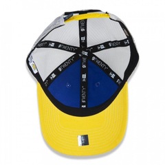 Boné Aba Curva New Era 9Twenty NBA Golden State Warriors - Snapback - Adulto - Foto 5
