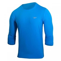 Camiseta Manga Longa Speedo UV Protection - Masculino - Foto 1