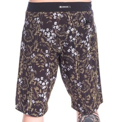 Bermuda Long Island Flower Ocre - Masculina - Foto 2