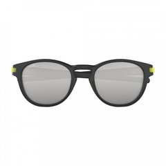 Óculos de Sol Oakley Latch Valentino Rossi Signature Series Matte W Chrome Iridium - Adulto - Foto 3