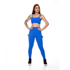 Calça Legging Miss Blessed com Saia Sobreposta 1 - Feminina - Foto 5