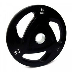 Anilha Olímpica para Musculação Rope Store Furação - 15 Kg - Foto 1