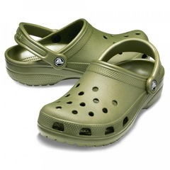 Sandália Crocs Classic Clog Army - Masculino - Foto 1