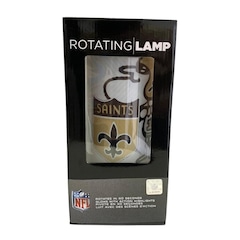 Luminária Rotativa NFL New Orleans Saints 30cm - 120V - Foto 2
