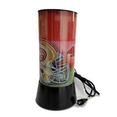 Luminária Rotativa NFL San Francisco 49ers 30cm - 120V - Foto 1