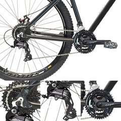 Bicicleta KSW - Aro 29 - Freio Hidráulico - Kit Câmbio Shimano Altus Suspensão - Quadro Aluminio KSW Modelo XL - 27 Marchas - Foto 2