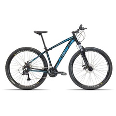 Bicicleta KSW - Aro 29 - Freio Hidráulico - Kit Câmbio Shimano Altus - Suspensão com Trava - Quadro Aluminio KSW Modelo XL - 27 Marchas - Foto 1