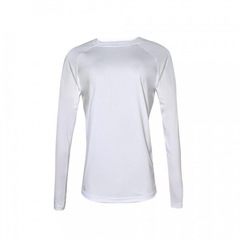 Camiseta Manga Longa Luasal Proteção UV  Lisa Casual - Feminina - Foto 1