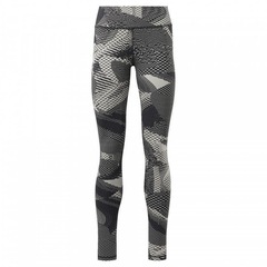 Calça Legging Reebok Lux 2.0 Geo Static - Feminina - Foto 7
