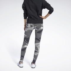 Calça Legging Reebok Lux 2.0 Geo Static - Feminina - Foto 4