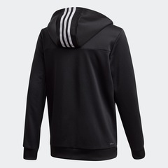 Jaqueta com Capuz adidas 3-Stripes II - Infantil - Foto 3