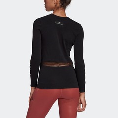 Camiseta de Manga Longa adidas Warp Knit - Feminina - Foto 6