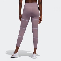 Calça Legging adidas Longa Mesh Believe This 2.0 Geo - Feminina - Foto 6