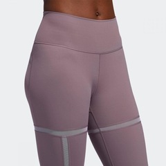 Calça Legging adidas Longa Mesh Believe This 2.0 Geo - Feminina - Foto 10