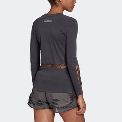 Camiseta de Manga Longa adidas Warp Knit - Feminina - Foto 5