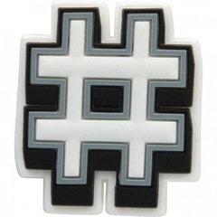 Jibbitz Crocs Hashtag - Foto 1