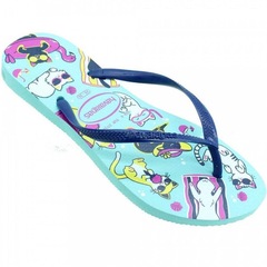 Chinelo Havaianas Slim Pets - Feminino - Foto 2