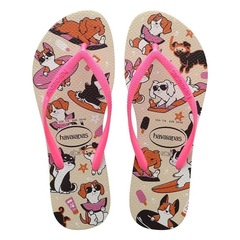 Chinelo Havaianas Slim Pets - Feminino - Foto 2