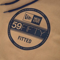 Blusão de Moletom Canguru Fechado New Era Ne Brasil - Masculino - Foto 3