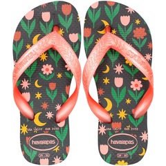 Chinelo Havaianas Kids Flores - Infantil - Foto 1