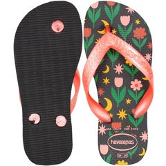 Chinelo Havaianas Kids Flores - Infantil - Foto 3