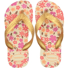 Chinelo Havaianas Kids Flores - Infantil - Foto 1
