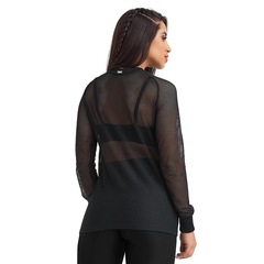 Camiseta Manga Longa Caju Brasil  Shape - Adulto - Foto 2