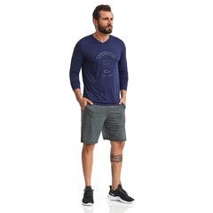 Camiseta Manga Longa Caju Brasil Try - Masculina - Foto 3