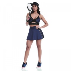 Short Saia Caju Brasil Fitness Sweet - Adulto - Foto 3