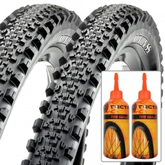Kit Pneus para Bicicleta Maxxis Minion SS 29x2.30 Dobrável Kevlar TR/DD - 2 Unidades + Selante - Foto 1