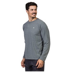 Camiseta Manga Longa Extreme UV com Proteção Solar - Masculina - Foto 1