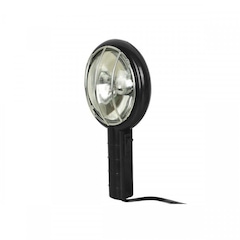Lanterna Cilibrim Jacaré Refletor Conector Garra  Longo Alcance 12V com Grade - Foto 2