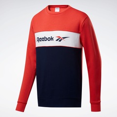 Blusão Reebok Gola Careca Classics Linear - Masculino - Foto 7