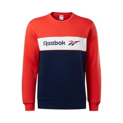 Blusão Reebok Gola Careca Classics Linear - Masculino - Foto 1