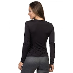 Camiseta Manga Longa Uv Proteção Solar Extreme Uv New Dry - Feminina - Foto 3