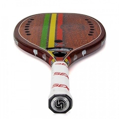 Raquete de Beach Tennis Sexy Rasta Wood - Foto 1
