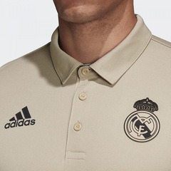 Camisa Polo Real Madrid adidas I - Masculina - Foto 4