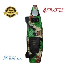 Caiaque Flash Milha Náutica com Remo - Foto 2