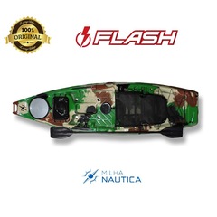 Caiaque Flash Milha Náutica com Remo - Foto 1