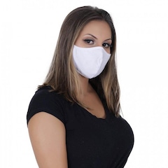 Kit de Máscaras de Proteção Dily Lavável Algodão - 10 unidades - Foto 1